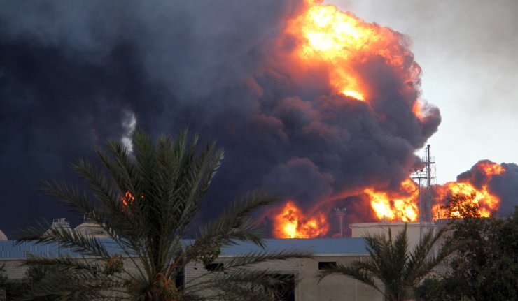 Global oil prices slash as fears over conflic
