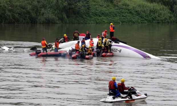 One more Taiwan Trans-Asia plane crashes