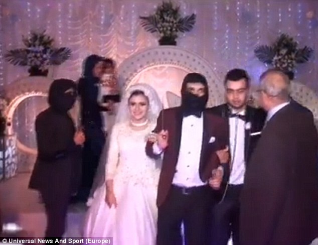 Islamic State themed wedding held by imitatin