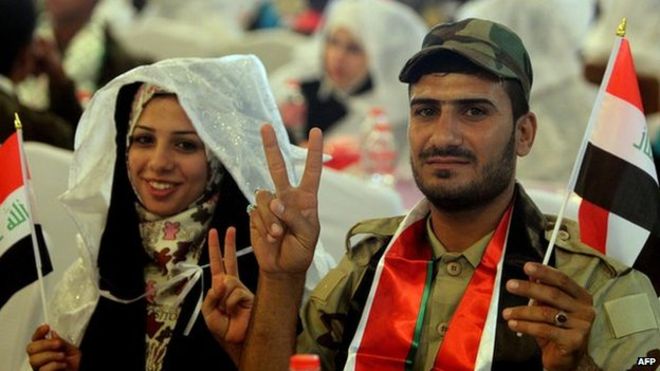 mass-wedding-arranged-for-shia-militia-fighters-in-iraq