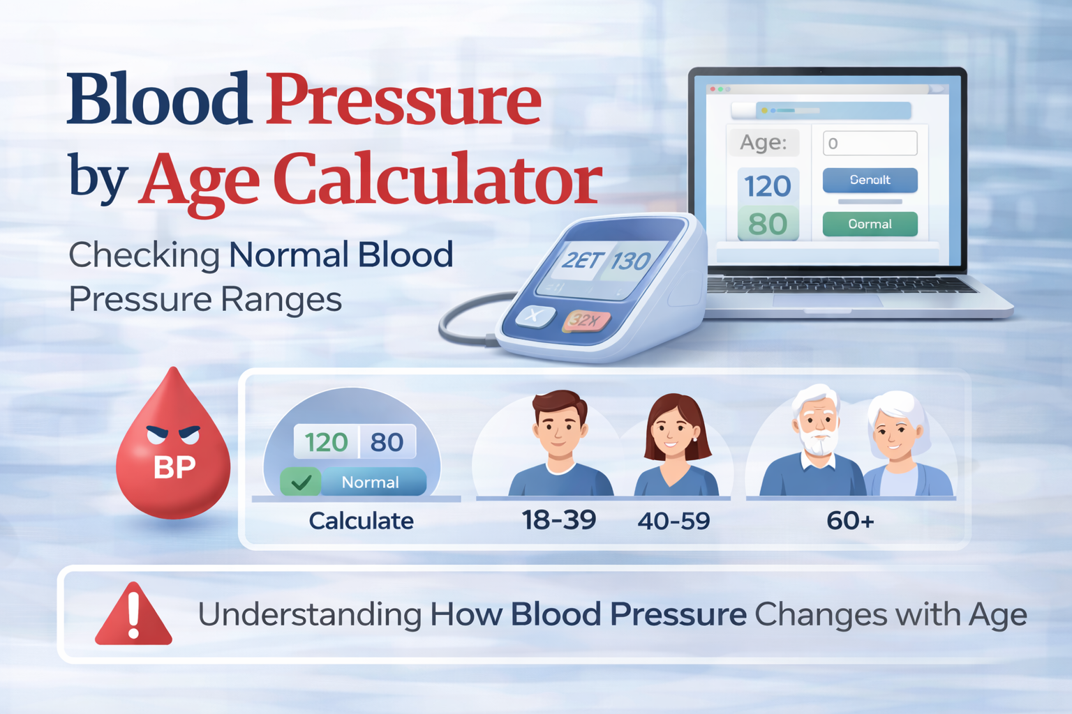 Blood Pressure by Age Calculator: Understanding Your Blood Pressure Ranges