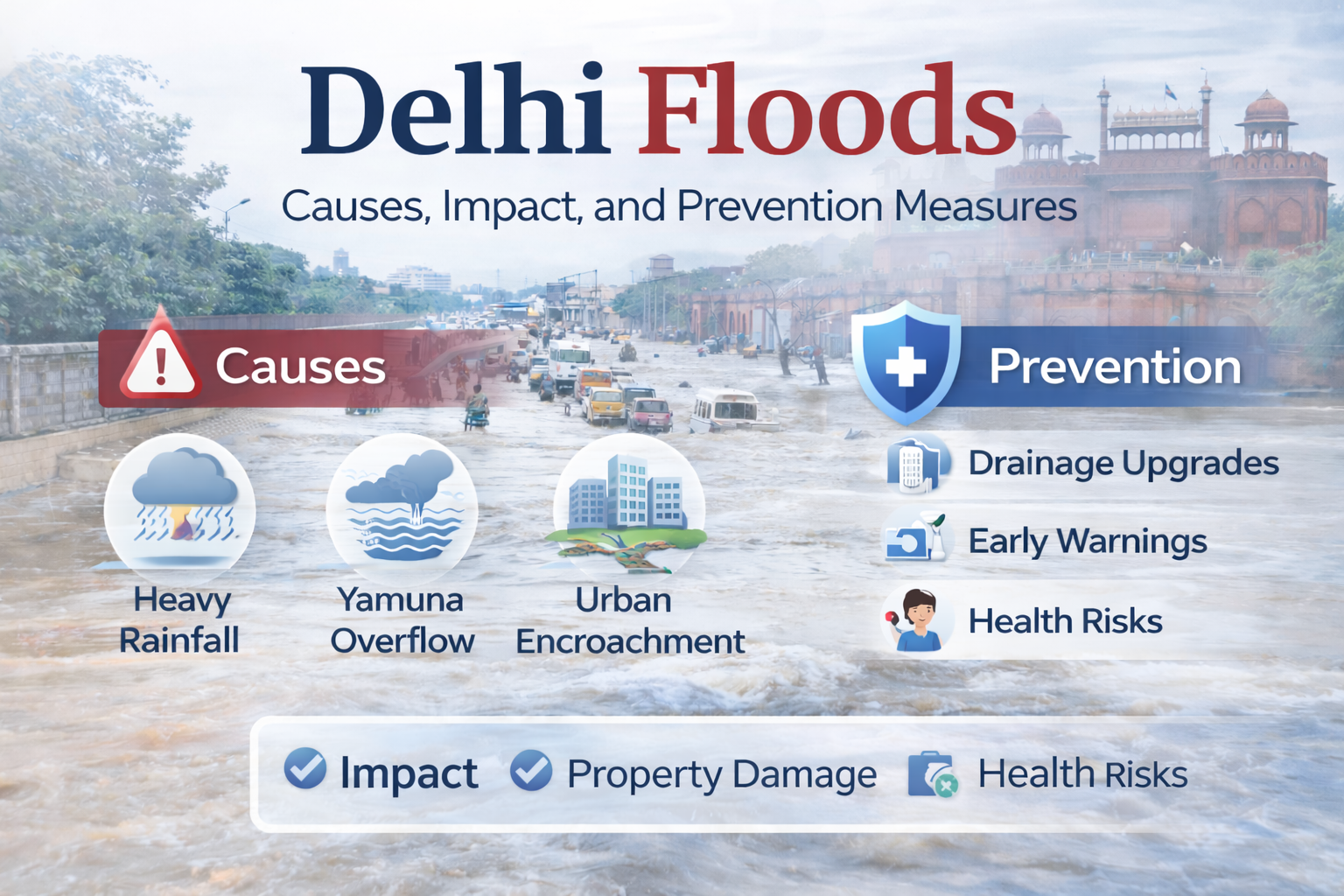 Delhi Floods: Causes, Impact, and What You Need to Know