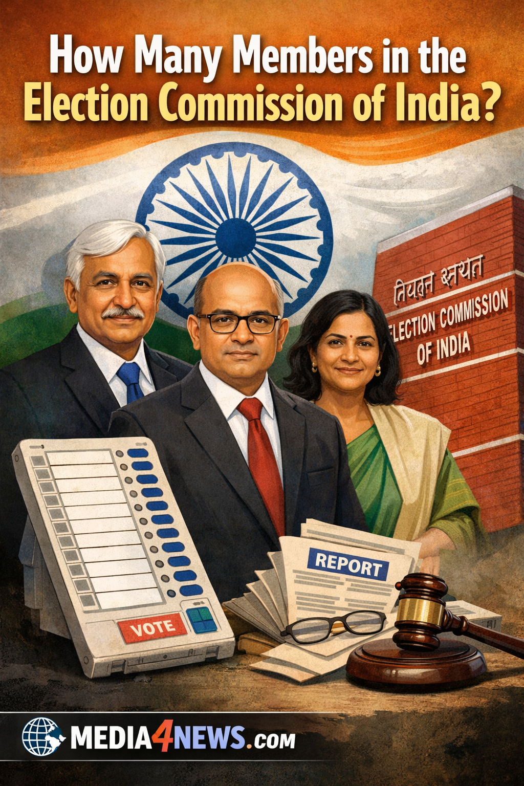 How Many Members in Election Commission of India: Structure and Role Explained