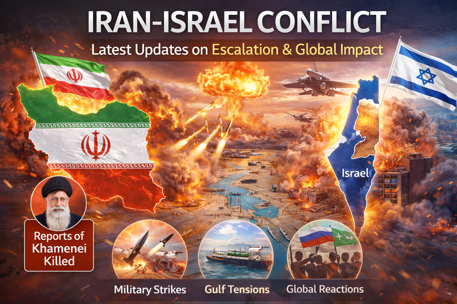 Iran–Israel Conflict: Latest Updates on Middle East Escalation