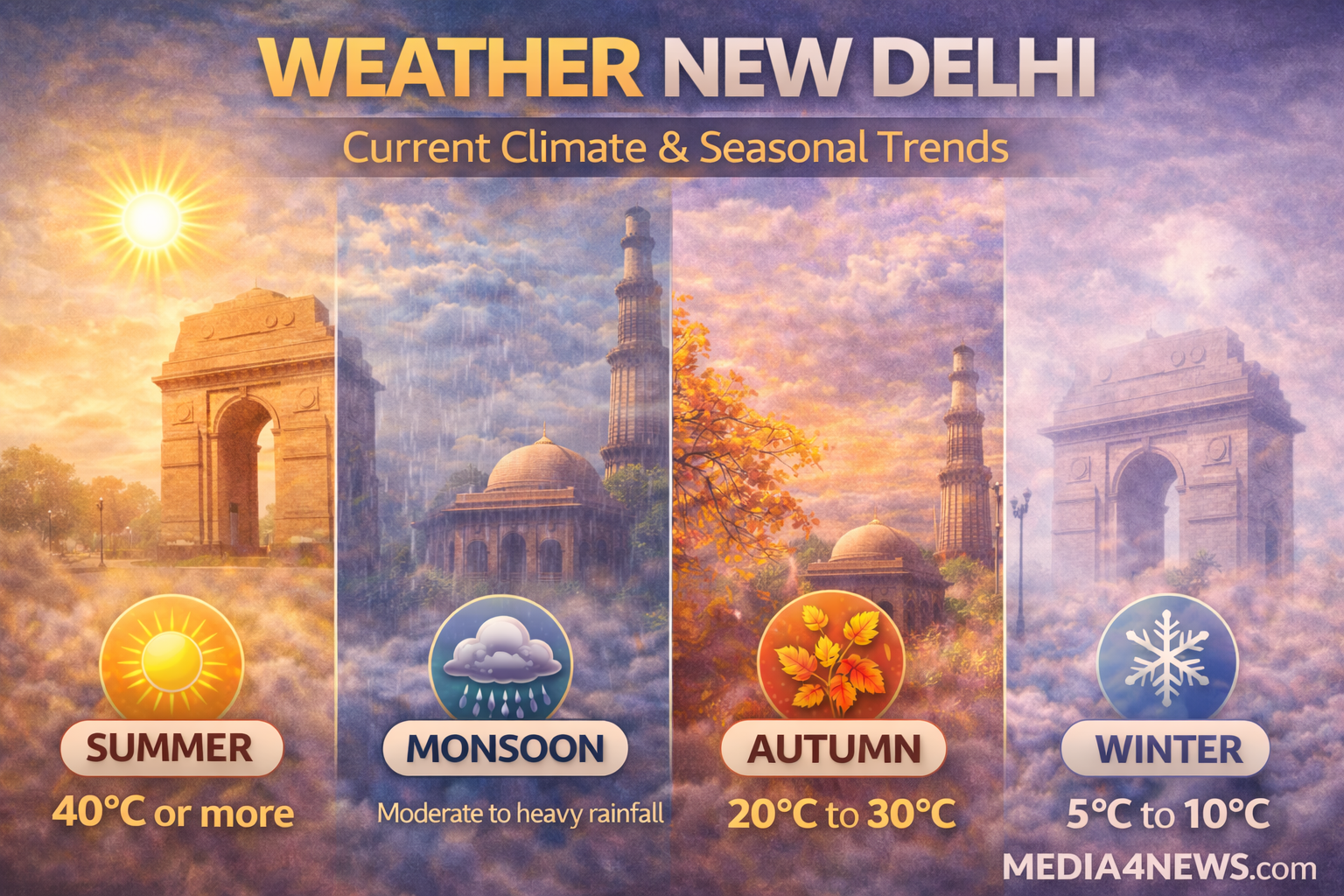Weather New Delhi: Current Climate, Seasonal Trends, and Best Time to Visit