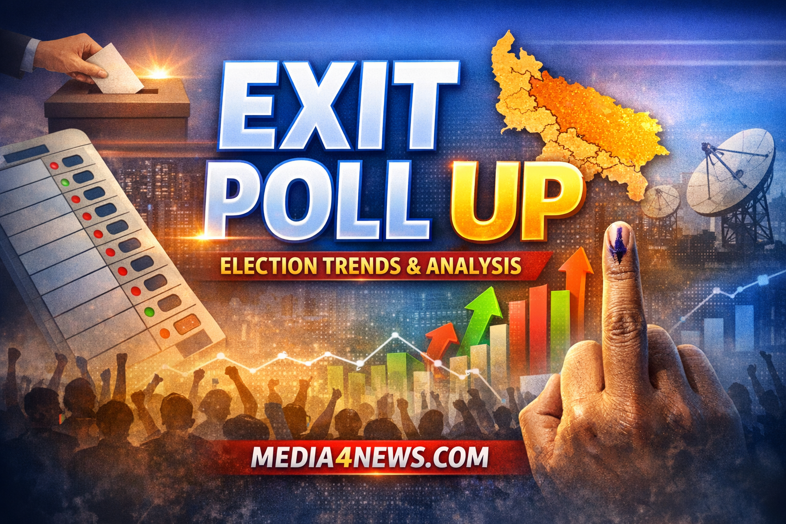 Exit Poll UP: What Predictions Say About Uttar Pradesh Elections